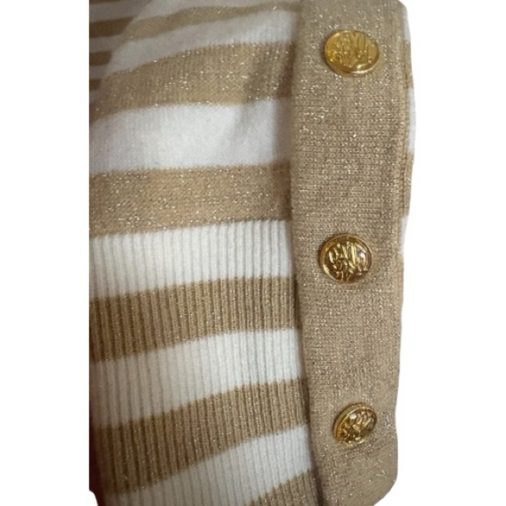 Lilly Pulitzer Sweater Size Large Dinah Gold - Picture 6 of 6